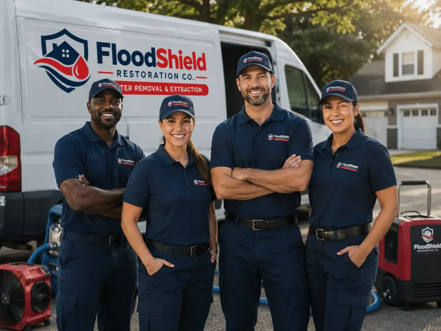 Flood Damage Restoration company in Burbank, SD